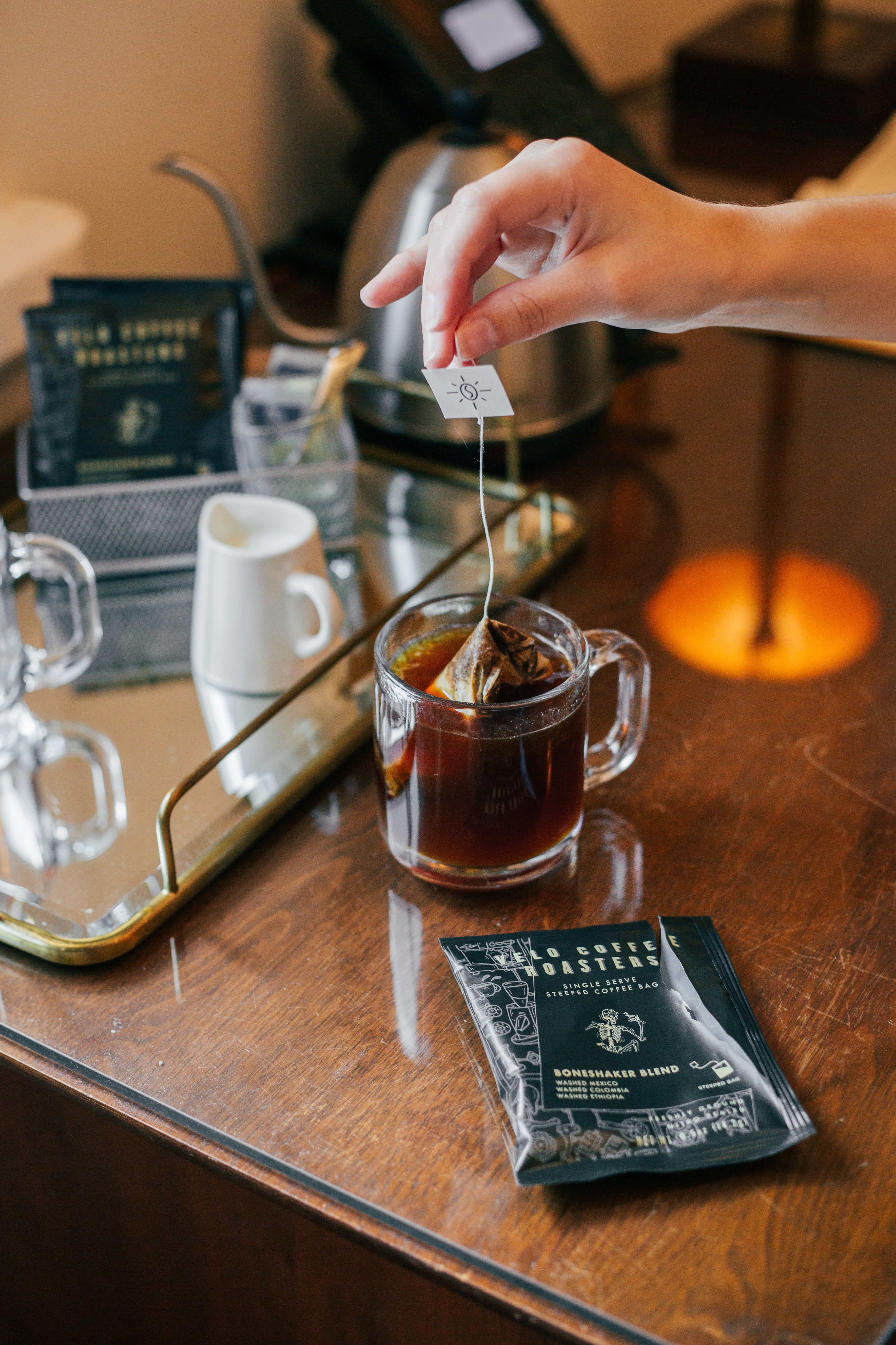 Single Serve Steeped Coffee Bag