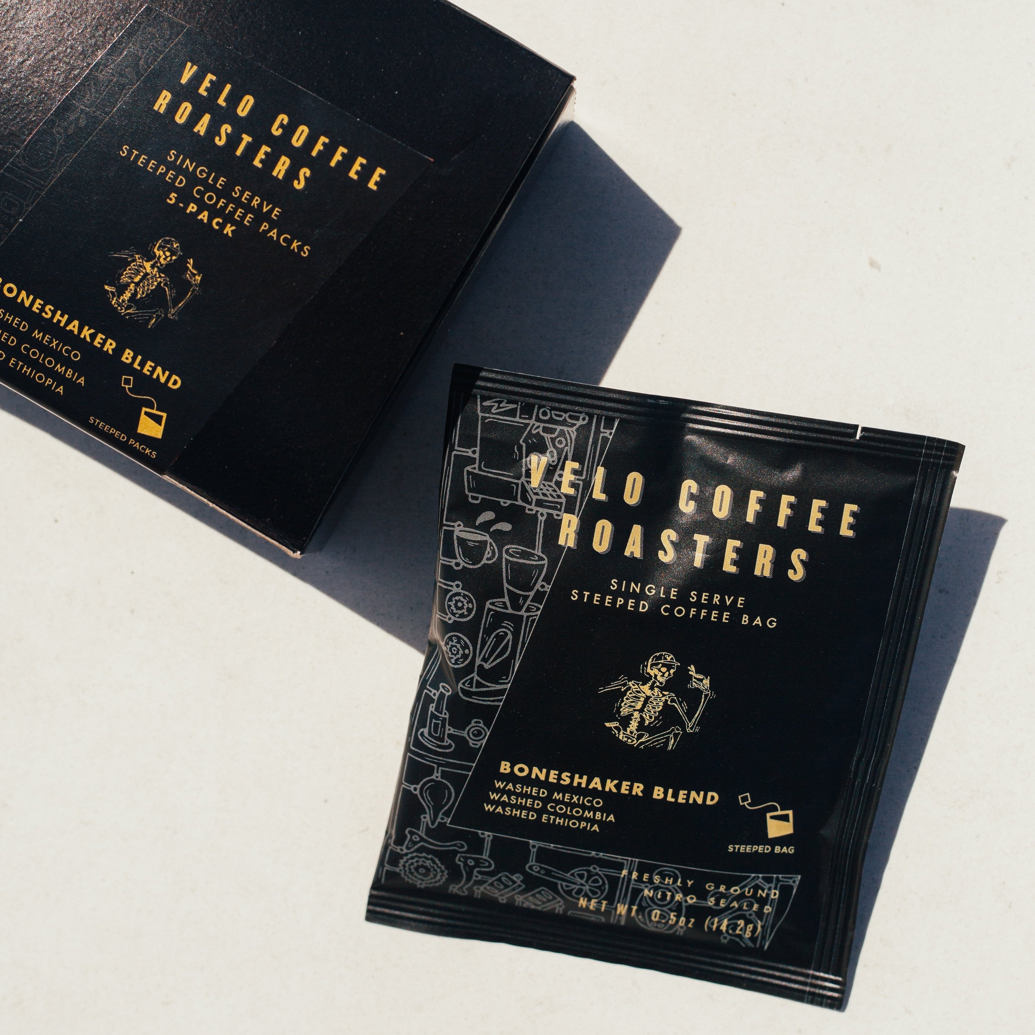 Single Serve Steeped Coffee Bag