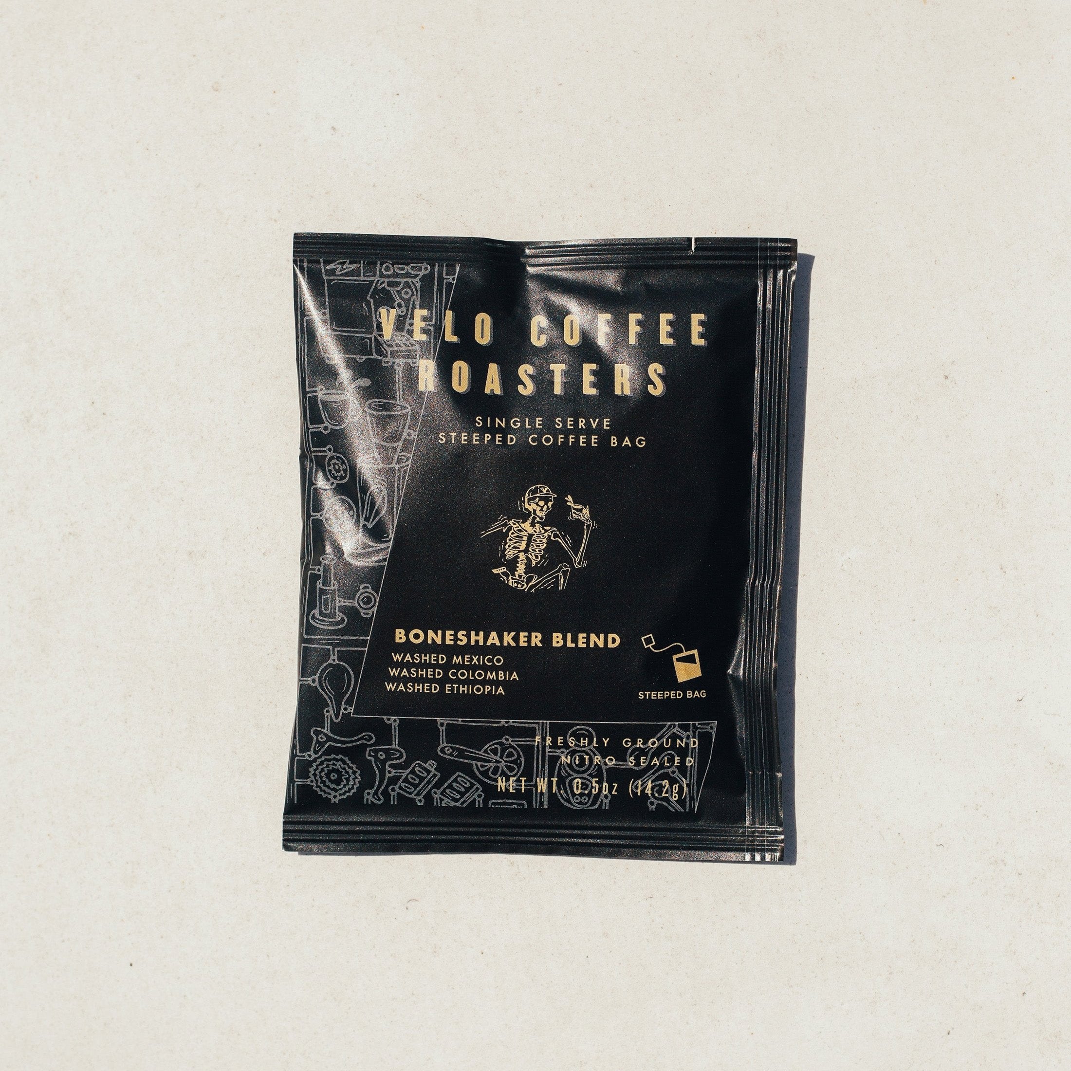 Single Serve Steeped Coffee Bag